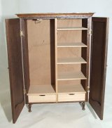 Armoire, Walnut, Signed