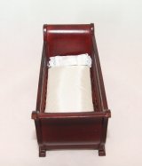 Baby Bliss Crib & Changing Table Set, Mahogany