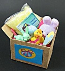 Box Of Easter Decorations