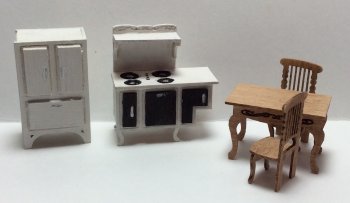 1/4" Scale Victorian Kitchen Set, 5pcs