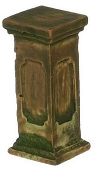 1/2" Scale Pedestal, Aged