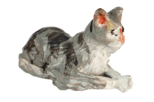 1/4" Scale Cat, Gray