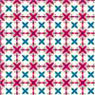 1/2" Scale Wallpaper, Marseilles Red