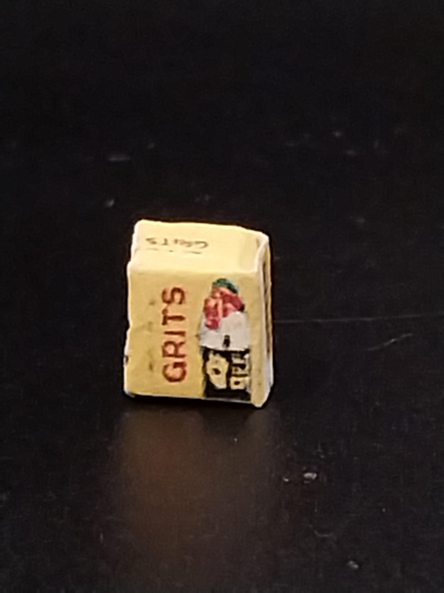 1/2" Scale Aunt Jemima Grits Miniature Designs, Inc.