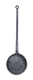 CRH1079, Frying Pan With Long Handle, Black