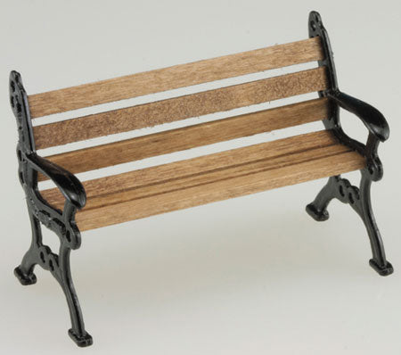 1/2" Scale Park Bench