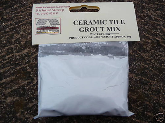 Small Ceramic Tile Grout, White