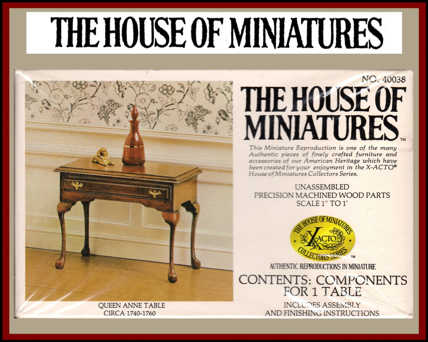Queen Anne Table Kit