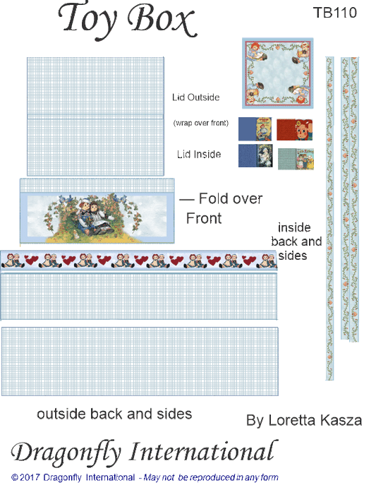 Toy Box & Table Kit, Raggedy Ann & Andy