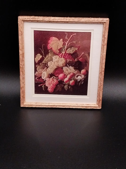 Print, Fruit Matted & Framed