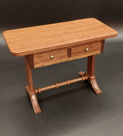 English Biedermeier Writing Desk, Cherry