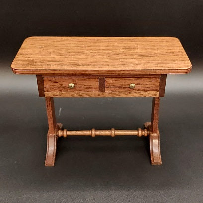 English Biedermeier Writing Desk, Cherry