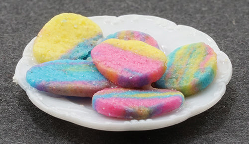 Easter Cookies on Plate