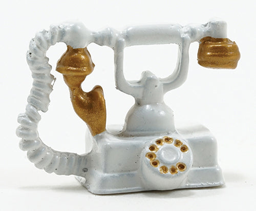 Telephone, French, White