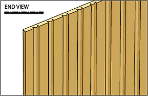 CRH1154, Bead & Board Wainscott