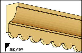 CCB0655, Custom Cornice, 7/16"