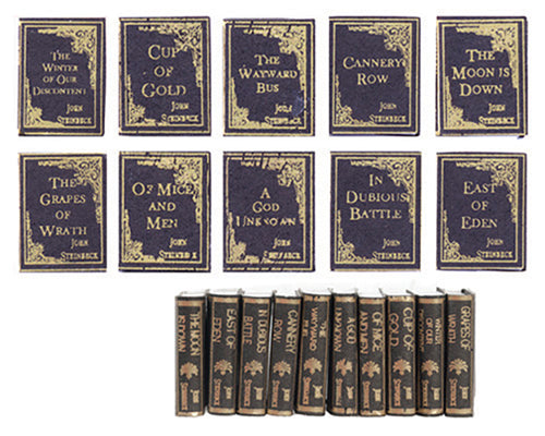 Book Set, Steinbeck, 10 piece