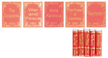 Book Set, Tolstoy Leo, 5 piece