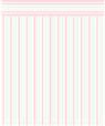 1/4" Scale Wallpaper, Oxford Stripe