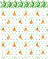 1/4" Scale Peas & Carrots Wallpaper