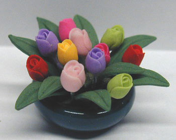 Rosebud Centerpiece, Multi Color