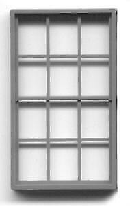 1/4" Scale Factory Double Hung 6/6 Window