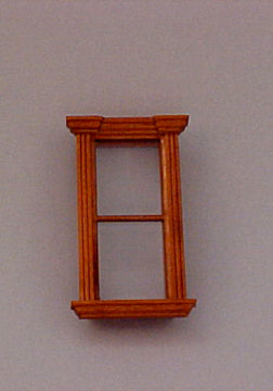 1/2" Scale Westfield Pl Single Window Walnut