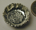 Strawberry Dish, Pewter