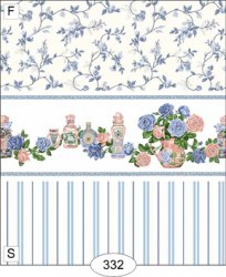 Powder Room Wallpaper, F