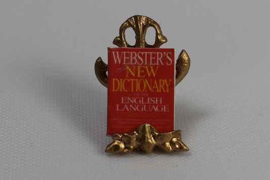 1/2" Scale Webster Dictionary, Book