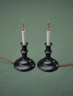 Bronze Candlestick Pair