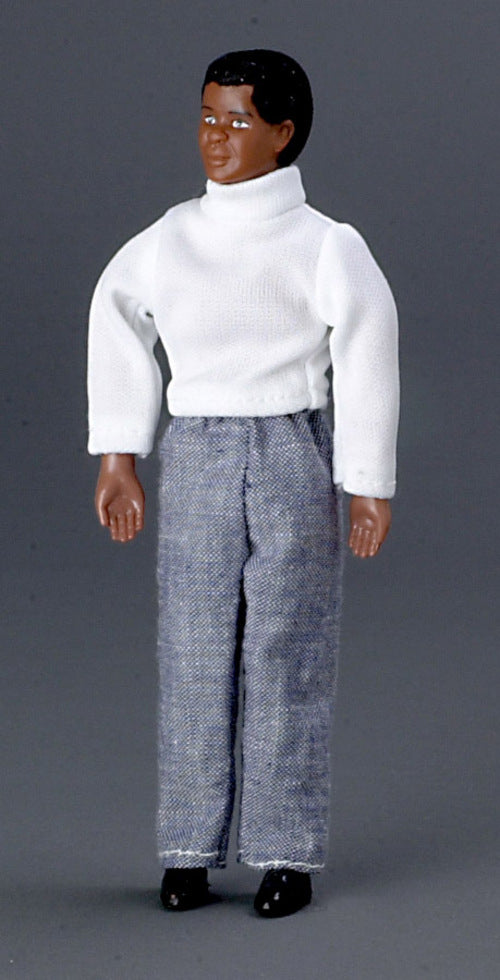 African American Father with Outfit