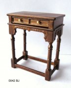 Tudor Side Table, Walnut