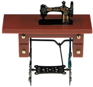 Sewing Machine, Light Brown