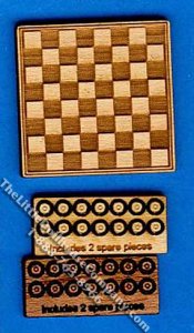 Inlay Checkers Kit