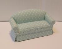 1/2" Scale Sofa, Seaglass