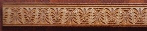 Up & Down Floral Embossed Trim, 1pc.