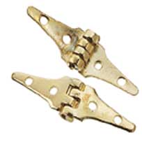 Brass Triangle Hindge 4pc/pkg.