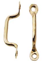 Brass Window Pull 6pc/pkg.