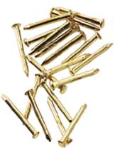 Brass 6mm Pin Nail 100pc/pkg.