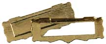 Brass Mail Slot 1set/pkg.