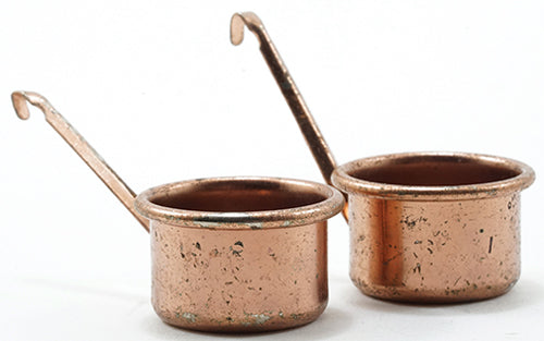 Copper Pots, 2pc