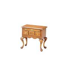 Chippendale Lowboy Kit, Unfinished