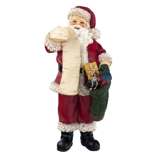 Santa Standing, Resin