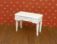 1/2" Scale White Desk