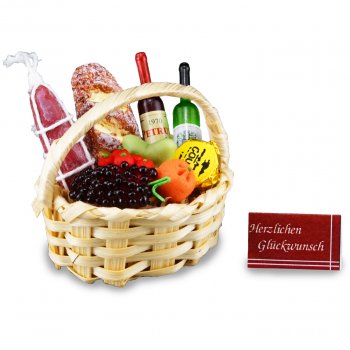 Wine & Cheese Gift Basket