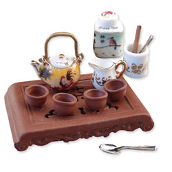 Asian Tea Service on Tray