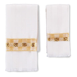 Beige Bath Towel Set