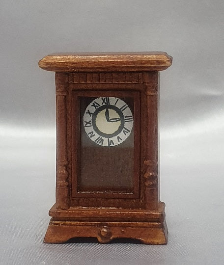 Victorian Mantel Clock, Walnut