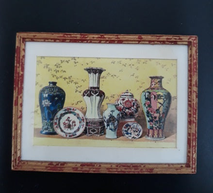 Framed Print, Victorian Vase, A